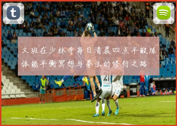 文班在少林寺每日清晨四点半锻炼体能平衡冥想与拳法的修行之路